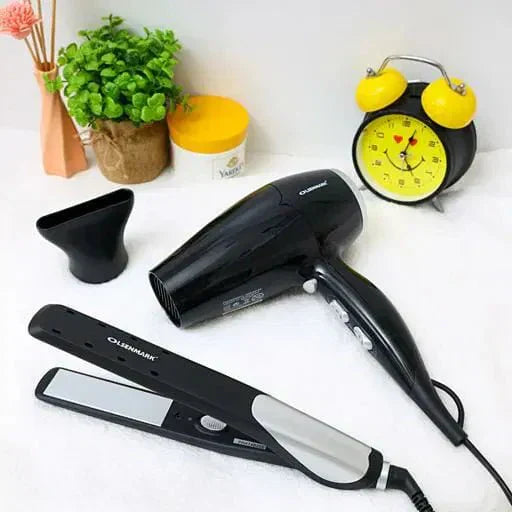 2-in-1 Professional Hair Straightener & Curler
