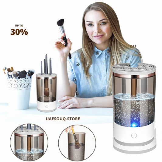 Automatic Makeup Brush Cleaning Tool